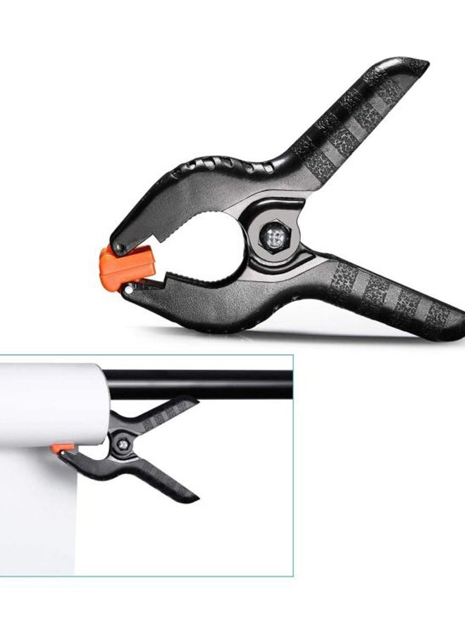 Coopic Pack Of 6 Backdrop Clamps Black/Red - Image 4