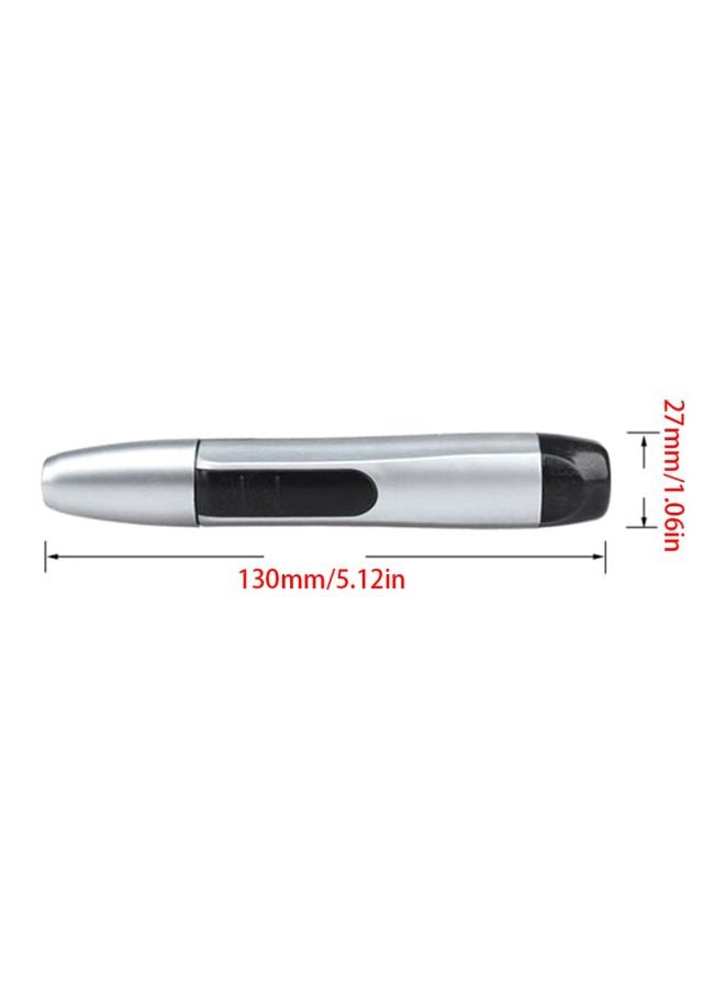 Electric Nose Hair Trimmer Silver/Black - Image 4