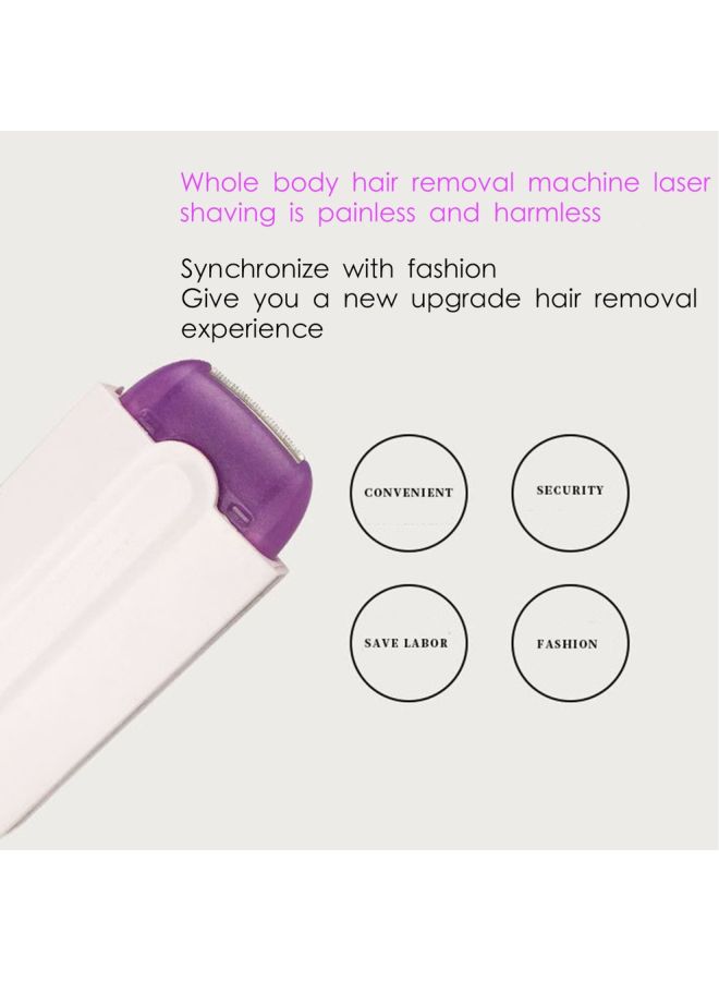 Induction Shaver White/Purple 0.5x15x5cm - Image 4