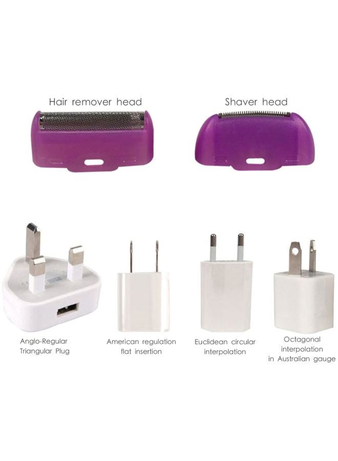 Induction Shaver White/Purple 0.5x15x5cm - Image 2