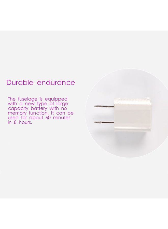 Induction Shaver White/Purple 0.5x15x5cm - Image 3