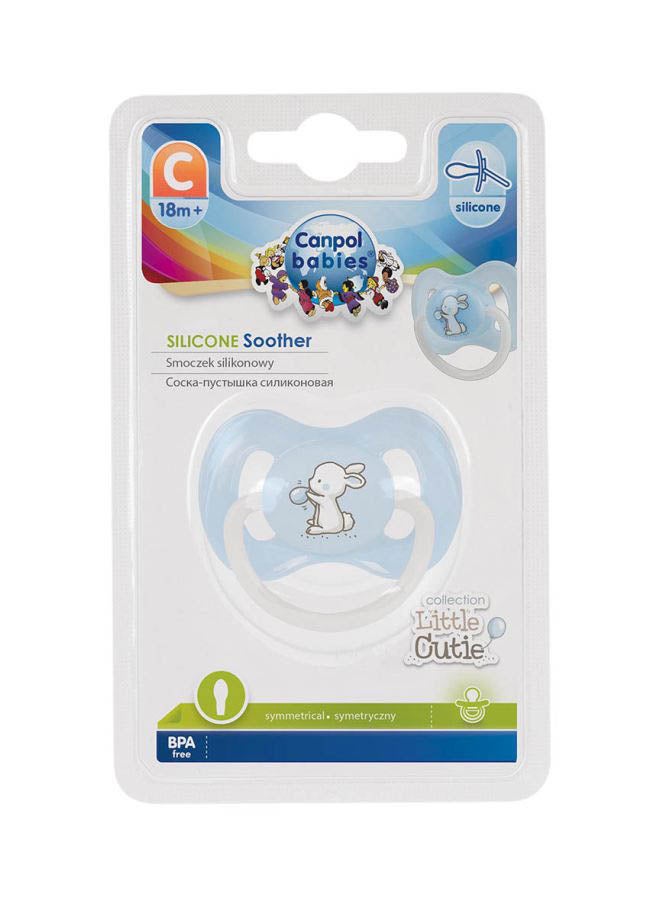 Canpol babies Little Cutie Silicone Soother - 18 Months+ - Image 2