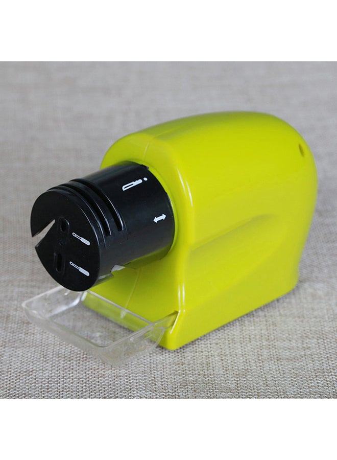 Multi-Functional Electric Knife Grinder Green/Black 15x9.7x9.7cm  - Image 3