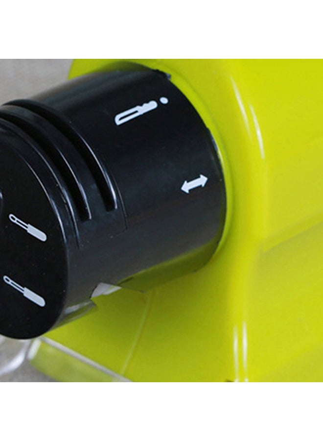 Multi-Functional Electric Knife Grinder Green/Black 15x9.7x9.7cm  - Image 5