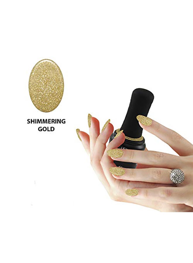 آي بي آي جل لامع خالي من العيوب ذهبي لامع - Image 2