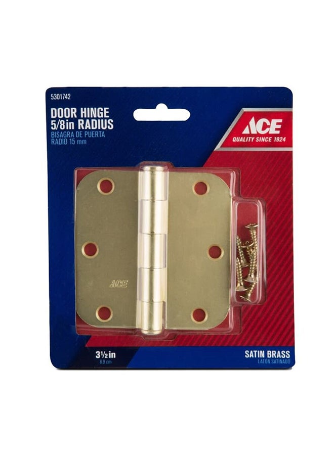 ACE Door Hinge With Removable Pin Gold 