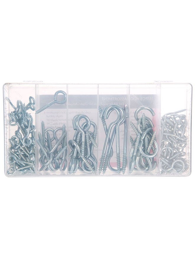 homeworks - Hooks Assortment (Pack Of 151) Silver - Image 1