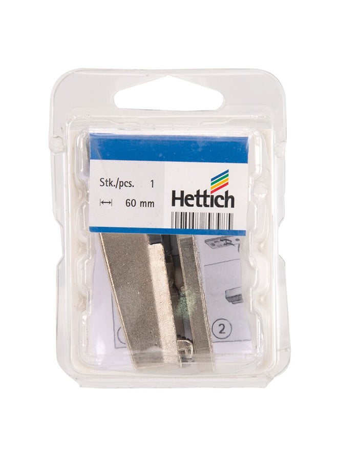 Hettich Silent System Screw-On Door Buffer (60 mm) Silver