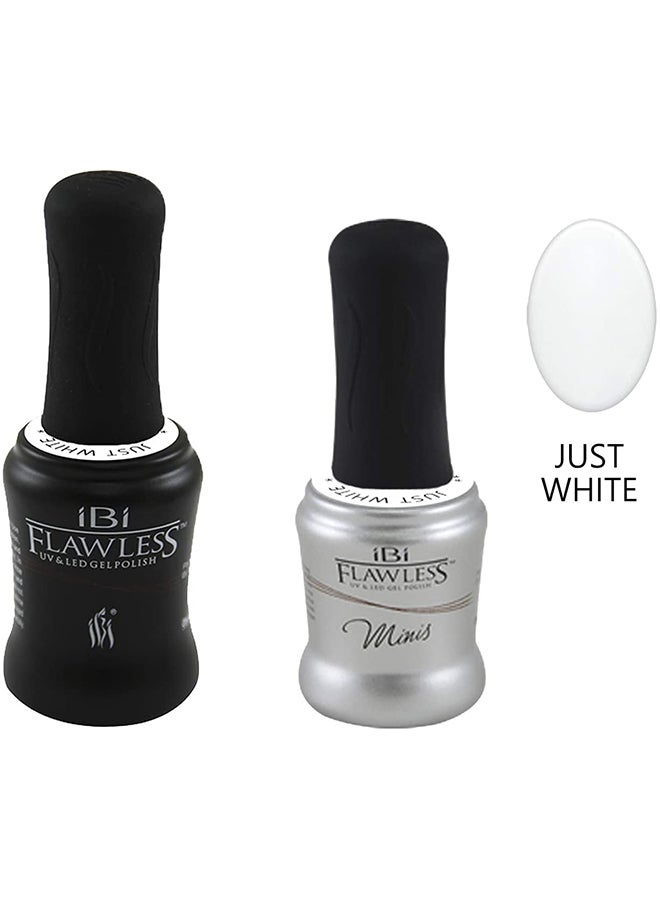iBi Flawless Gel Nail Polish White - Image 3