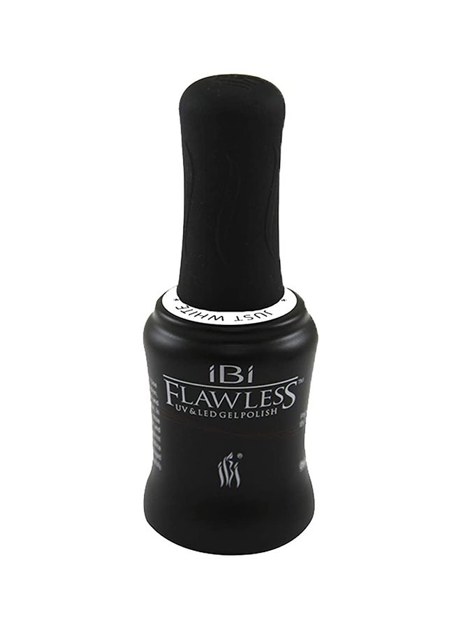 iBi Flawless Gel Nail Polish White - Image 1