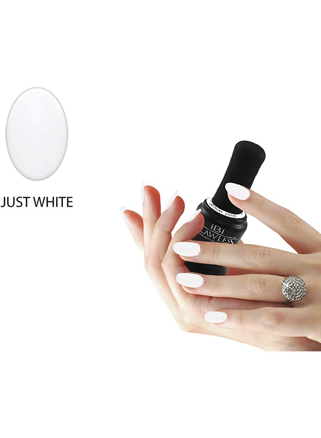 iBi Flawless Gel Nail Polish White - Image 2