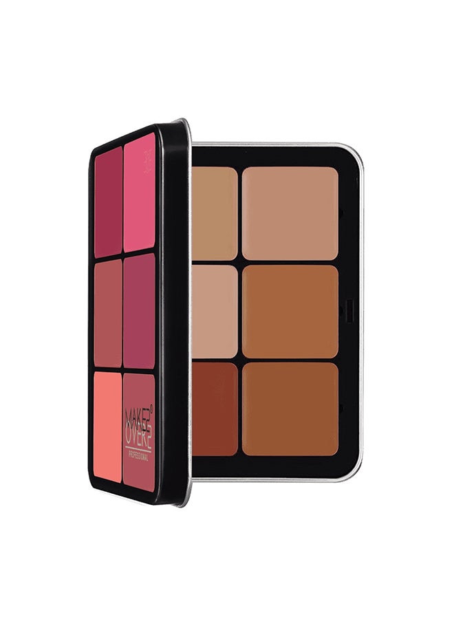 MAKE OVER 22 - Essential Ultra HD Blush And Concealer Pallette 26.7 G Multicolour - Image 1