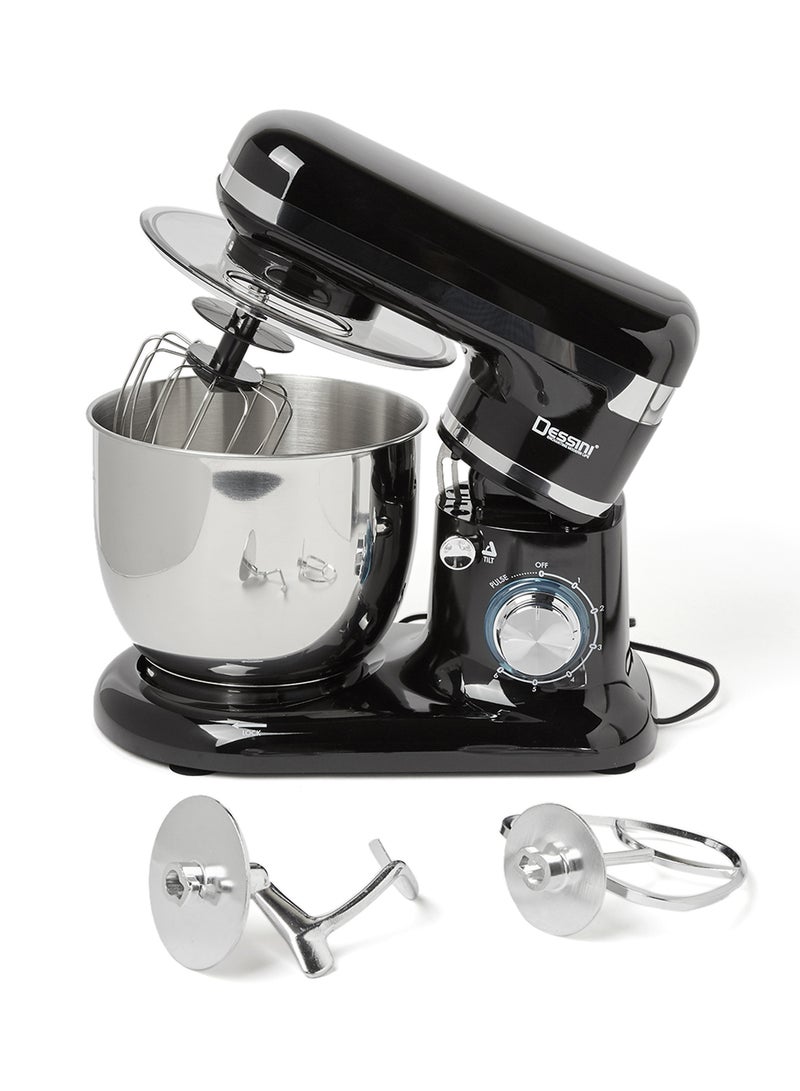 DESSINI Stand Mixer 1000W 5L 5 L 1000 W SM-9090 Silver/Black  - Image 1