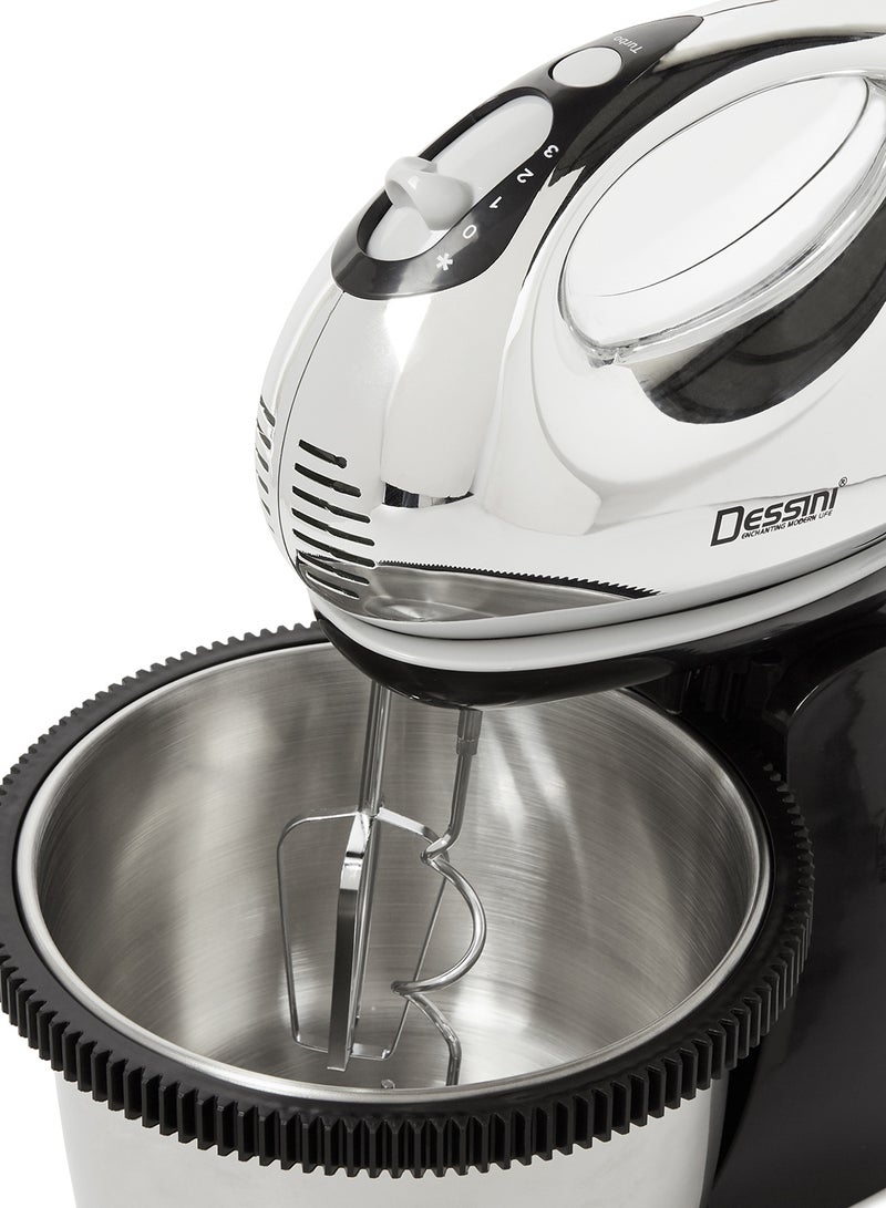 ديسيني خلاط يدوي بوعاء 250 وات 2 L 250 W 505 أسود/ فضي  - Image 2