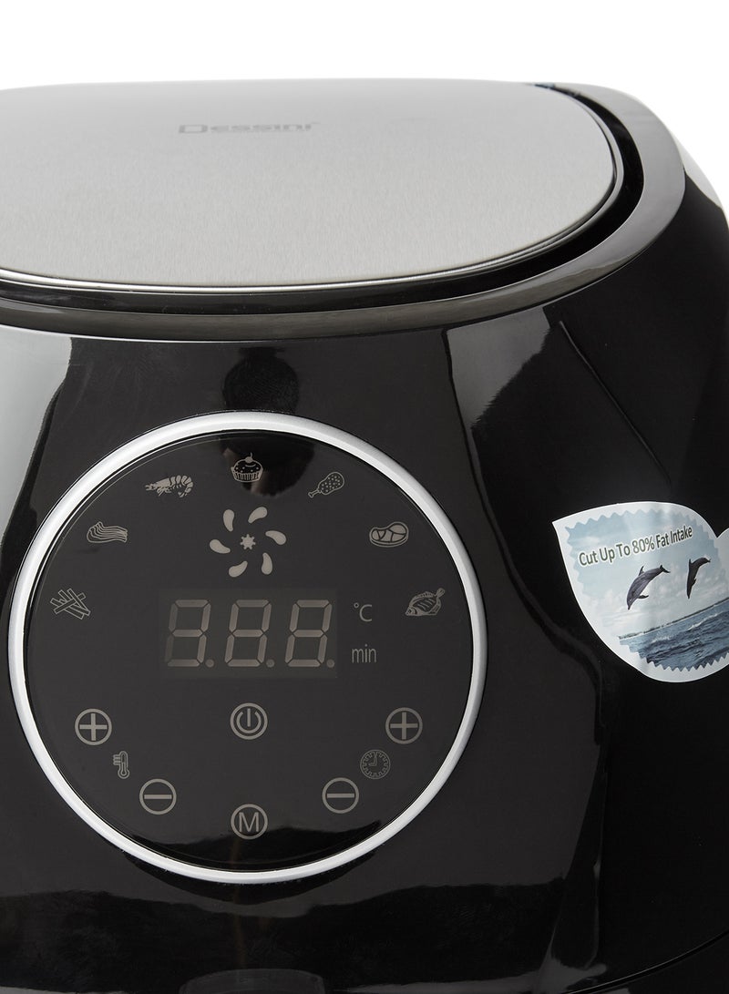 ديسيني مقلاة رقمية آير سعة 3.5 لترات بقدرة 1400 وات 3.5 L 1400 W 700-3.5 Air Fryer أسود - Image 3