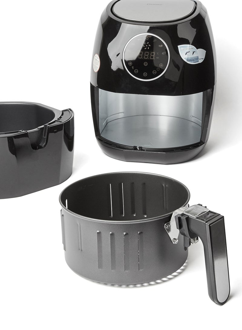 ديسيني مقلاة رقمية آير سعة 3.5 لترات بقدرة 1400 وات 3.5 L 1400 W 700-3.5 Air Fryer أسود - Image 2