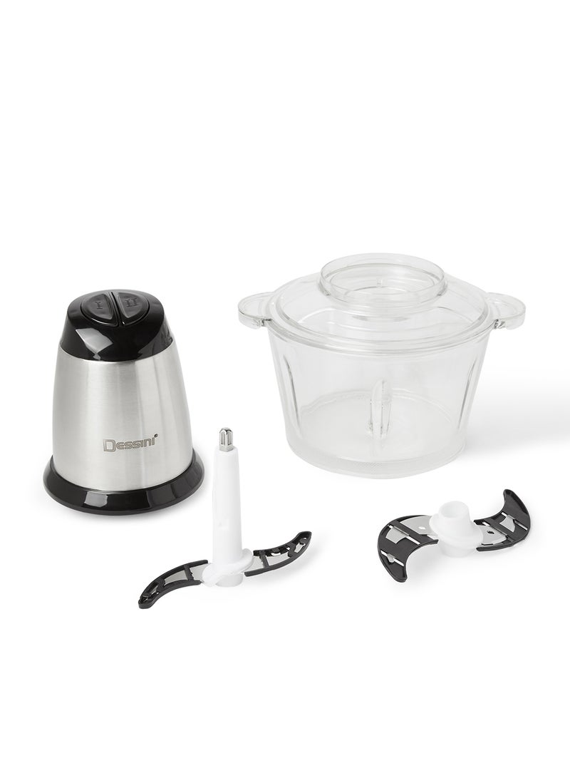 ديسيني قطاعة كهربائية محمولة باليد 2 L 250 W KD-111 فضي/أسود/شفاف - Image 2