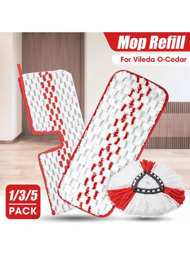 Vileda Promist Refill Pads Red/White  - Image 4