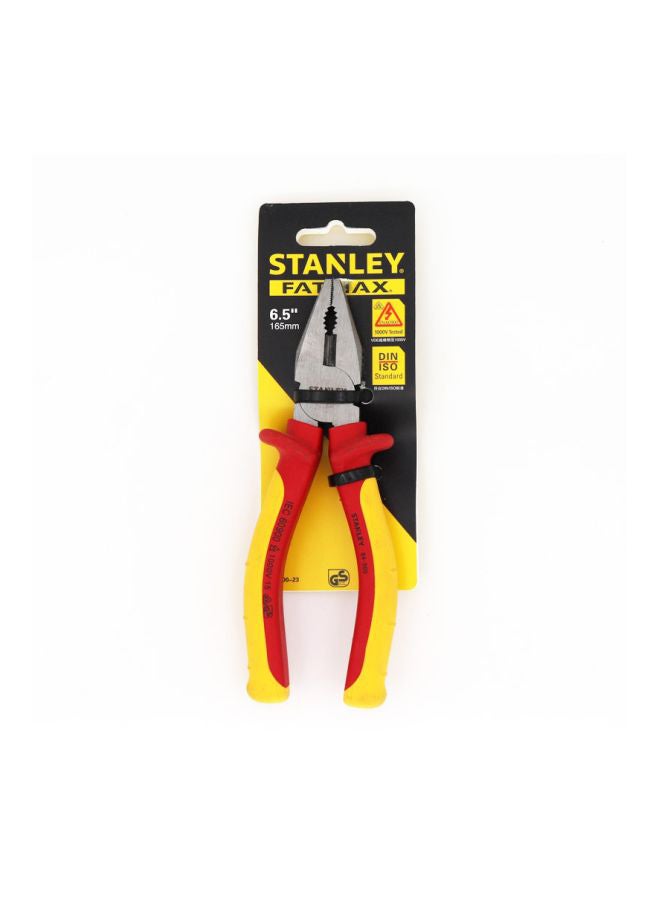 Stanley - VDE Combination Plier Red/Yellow/Silver - Image 1