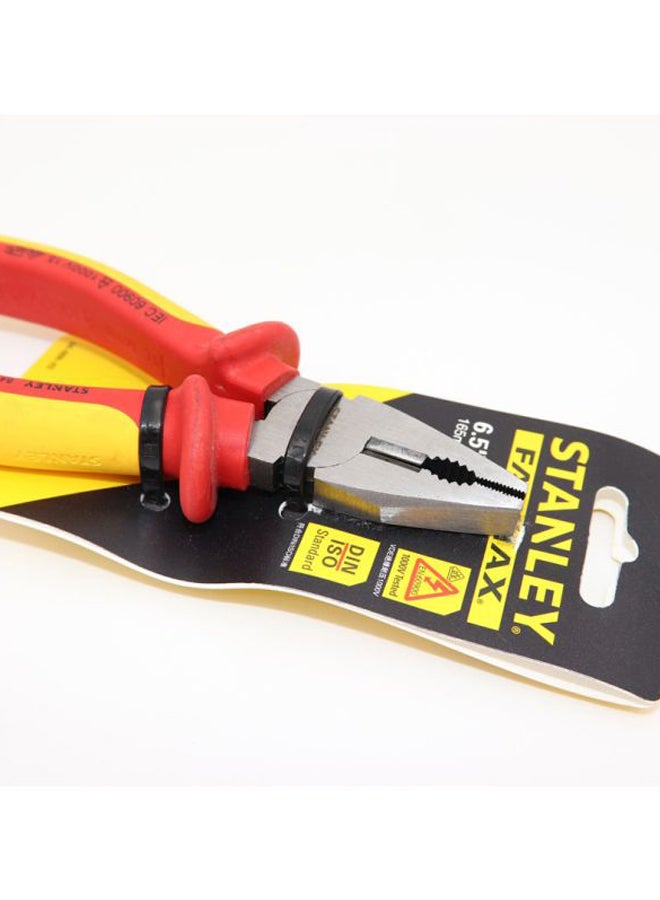 Stanley - VDE Combination Plier Red/Yellow/Silver - Image 1