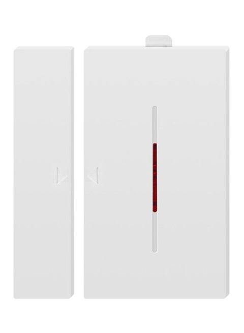 Door/Window Magnetic Sensor Compatible With RF Bridge For Smart Home Alarm Security White 7.7 × 4.95 × 1.88kg