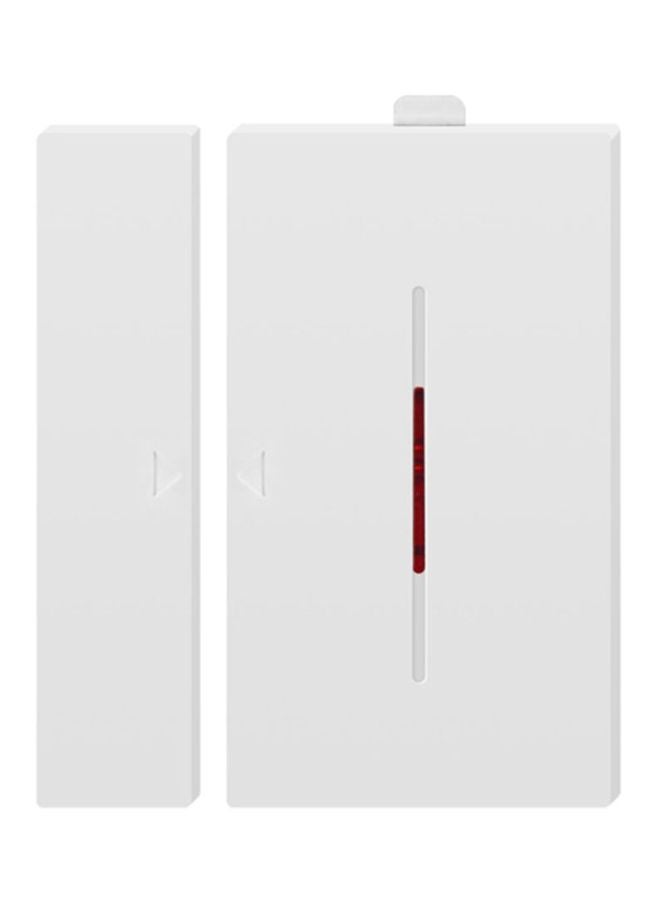 Door/Window Magnetic Sensor Compatible With RF Bridge For Smart Home Alarm Security White 7.7 × 4.95 × 1.88kg