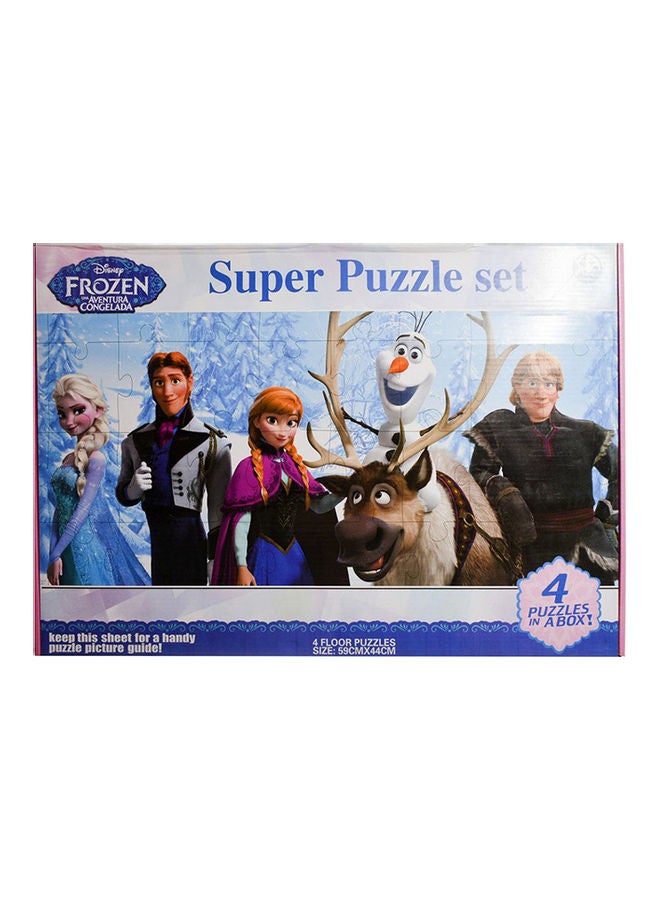 218-Piece Frozen Aventura Super Jigsaw Puzzle