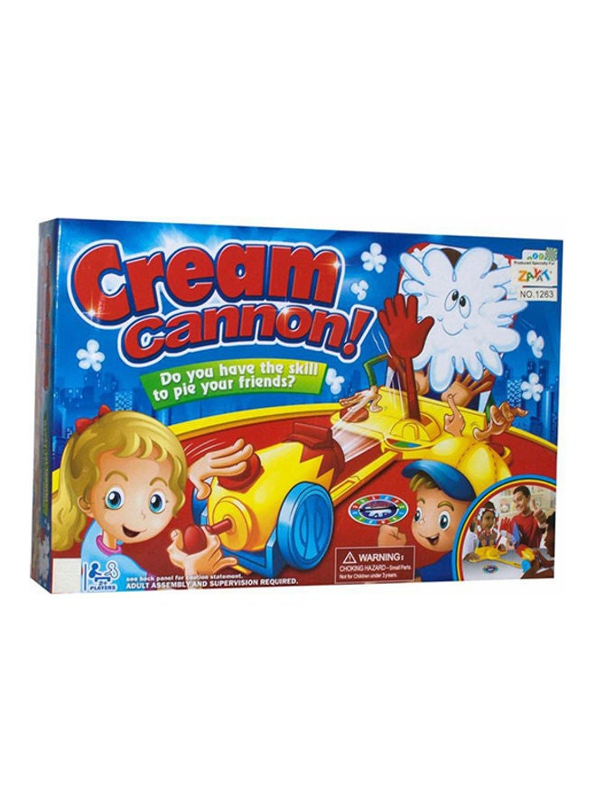Zayat 8-Piece Cream Cannon Pie Face Game Machine