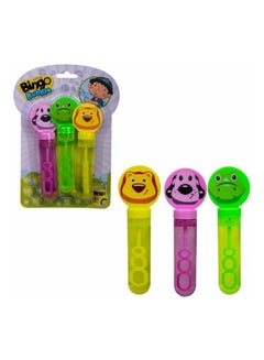 Bingo 3-Piece Animal Shaped Bubble Bottle Set one sizecm  - Image 1