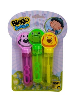 Bingo 3-Piece Animal Shaped Bubble Bottle Set one sizecm  - Image 2