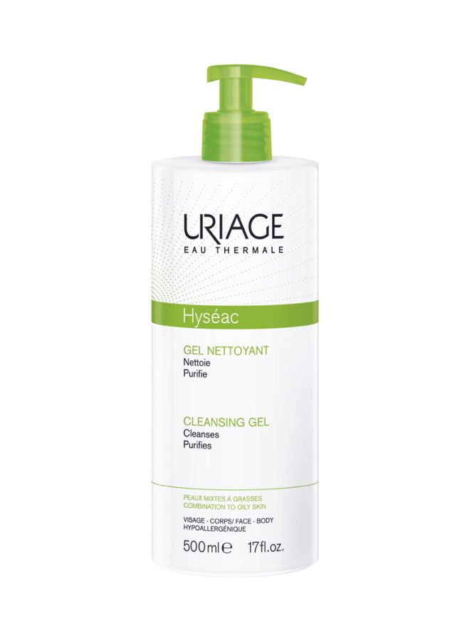 Uriage Hyseac Cleansing Gel 500ml