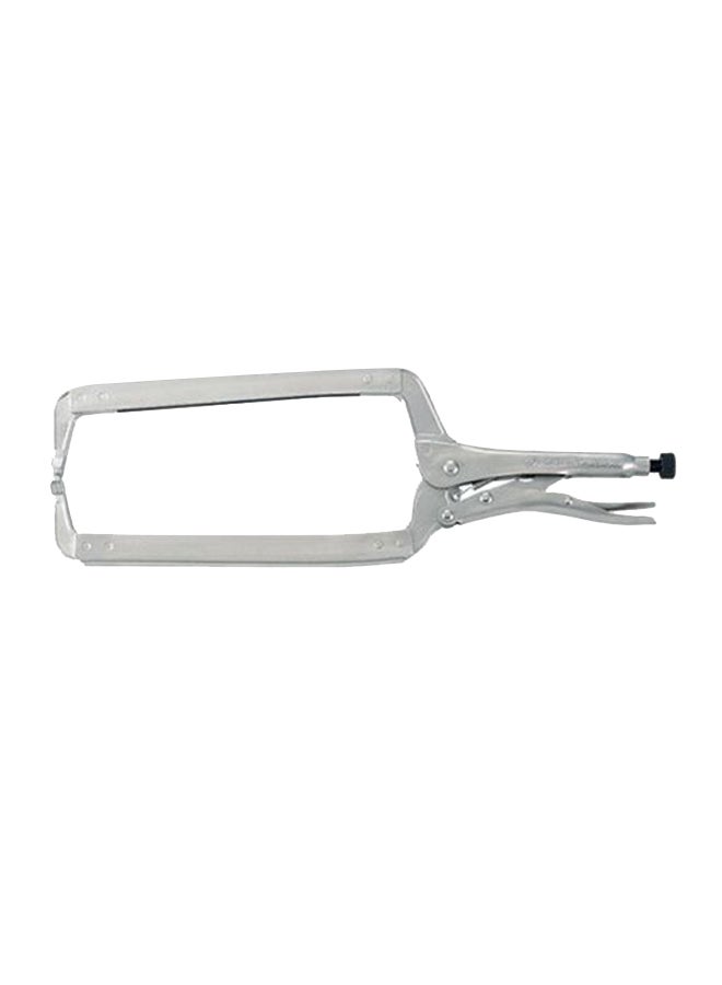 King Tony C-Clamp Grip Plier Set Silver 