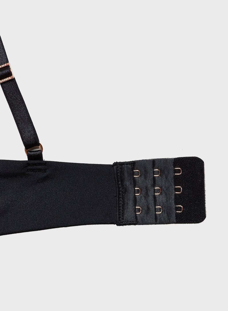 دورينا حمّالة صدر رافعة بتصميم كلاسيكي أسود - Image 4