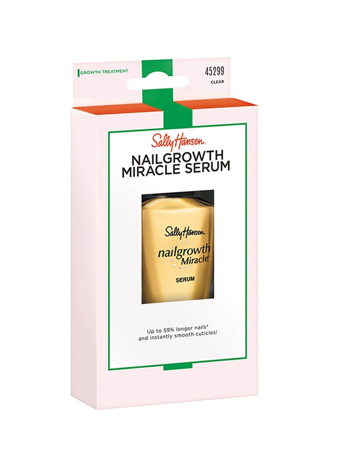 Sally Hansen Nailgrowth Miracle Serum Clear  - Image 4