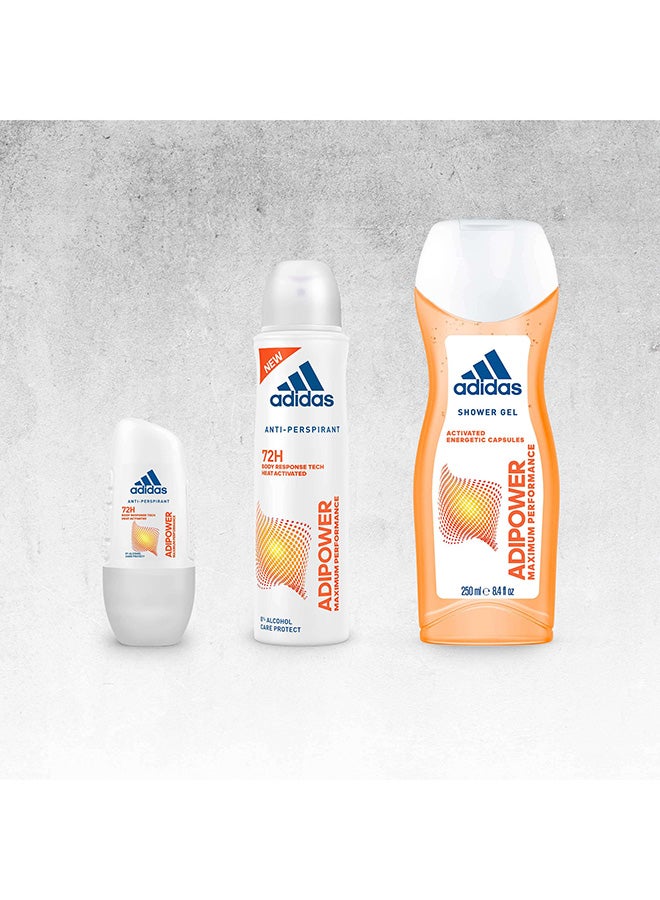 adidas جل الاستحمام أدي باور للسيدات 250ملليلتر - Image 5