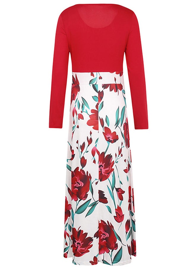Casual Floral Dress Multicolour - Image 2
