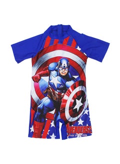 Cartoon Kids Swimsuit Multicolour