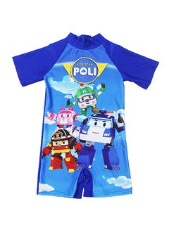 Cartoon Kids Swimsuit Multicolour