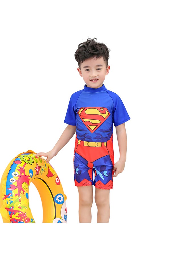 Generic - Cartoon Kids Swimsuit Multicolour - Image 1