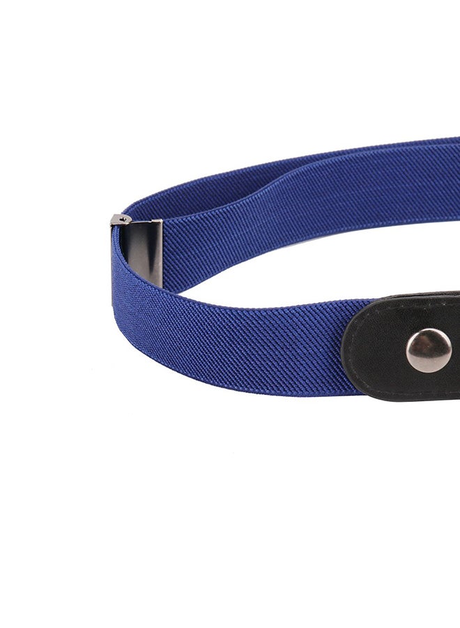 Textured Stretchable Belt Blue - Image 2
