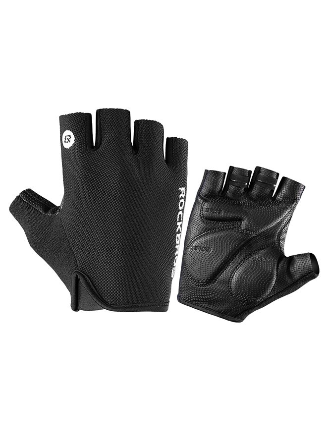 Rockbros - Cycling Semi Finger Gloves Large - Image 1