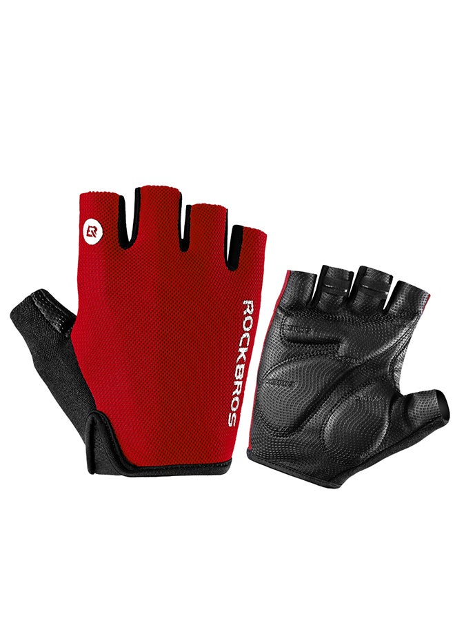 Rockbros - Cycling Semi Finger Gloves Large - Image 1