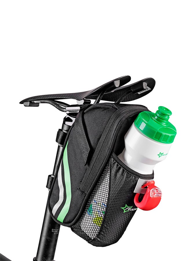 Rockbros Bike Saddle Bag With Water Bottle Pocket 24.21x11.61x11.3cm 