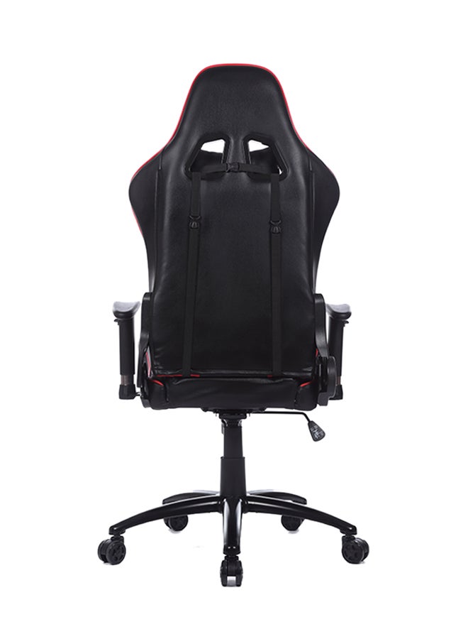 Blitzed Adjustable Gaming Chair With Lumbar Cushion Red/Black - Image 2