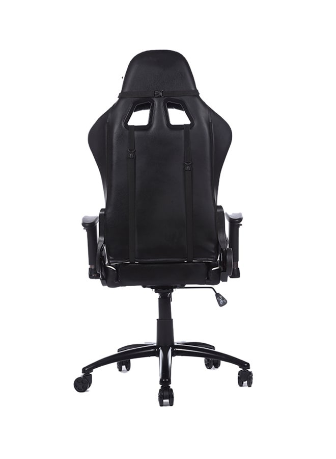 Blitzed Adjustable Gaming Chair With Lumbar Cushion White/Black - Image 2
