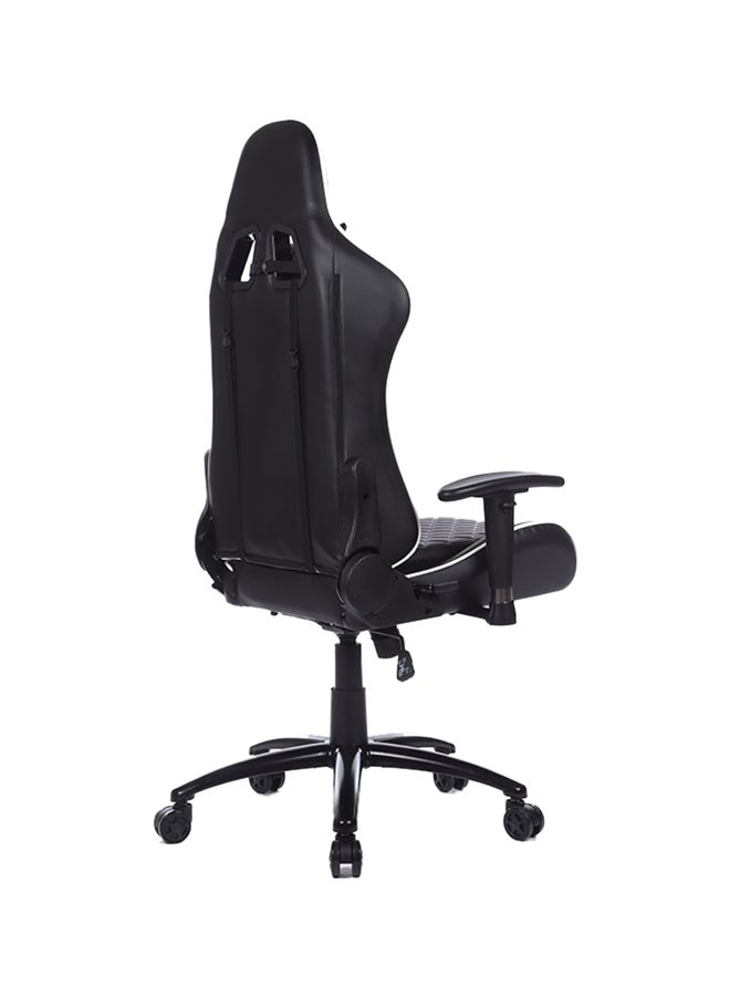 Blitzed Adjustable Gaming Chair With Lumbar Cushion White/Black - Image 5