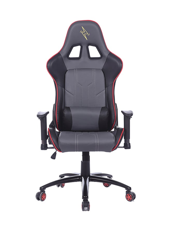 Blitzed 2D Armrest With Metal Base Gaming Chair Grey/Black - Image 1