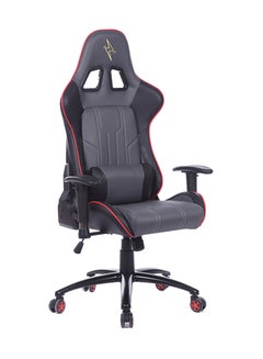 Blitzed 2D Armrest With Metal Base Gaming Chair Grey/Black  - Image 3