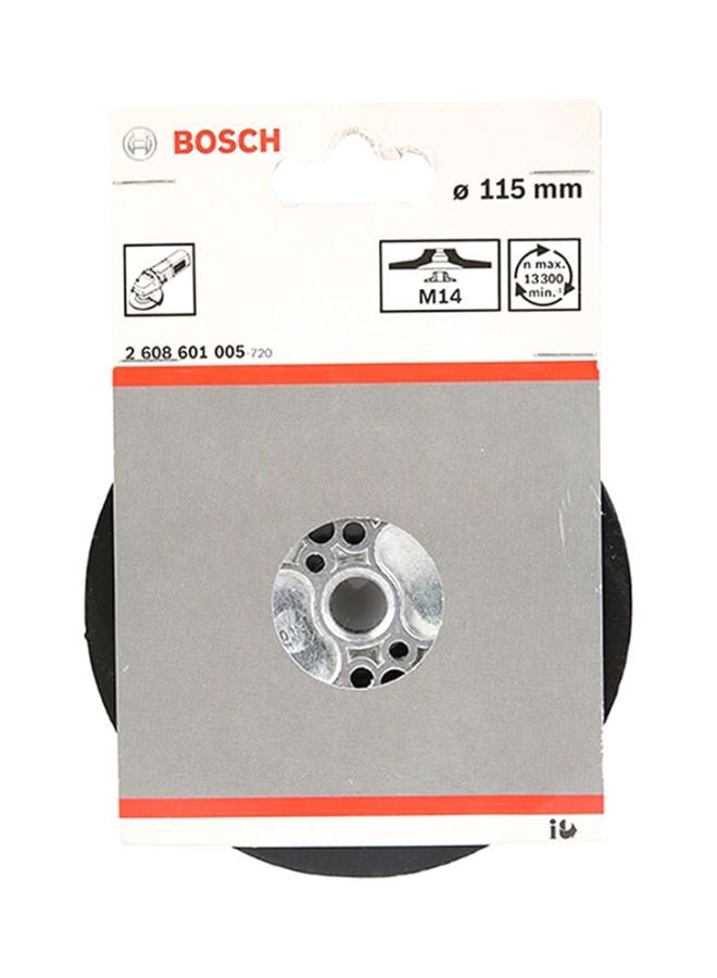 BOSCH - Angle Grinding Backing Pad Black/Silver - Image 1