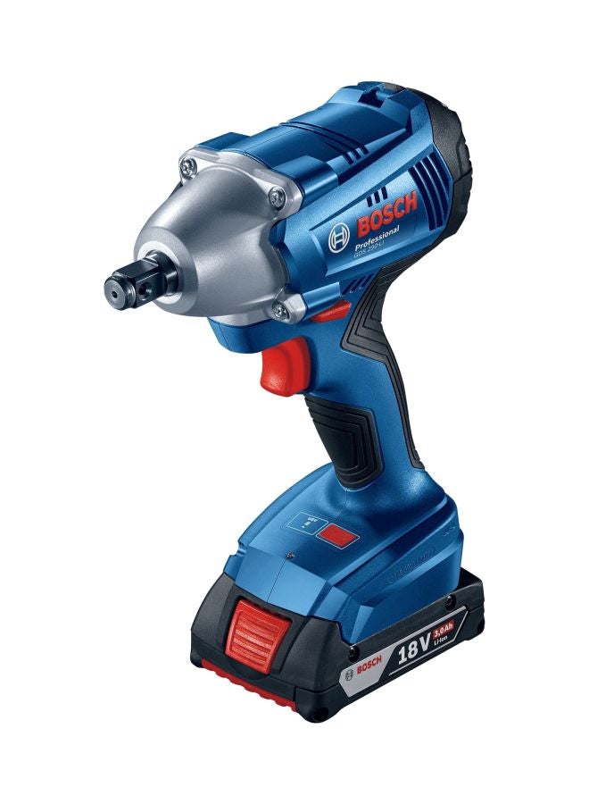 BOSCH Gds 250-LI Professional Cordless Impact Wrench Blue/Black/Red